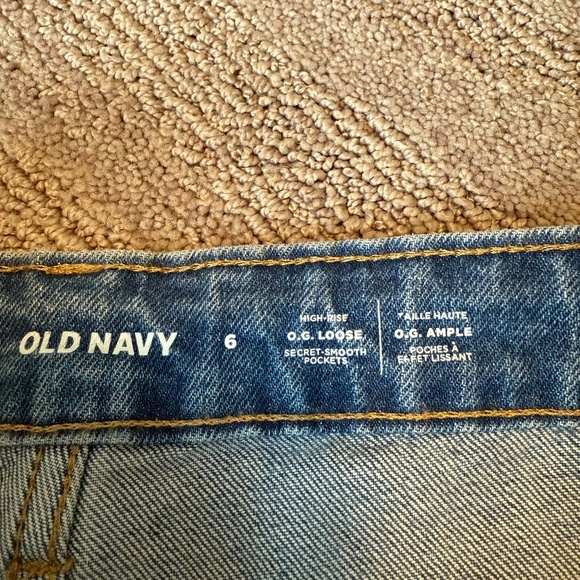 NWT Old Navy High Rise OG Loose - Light Wash - Picture 3 of 5